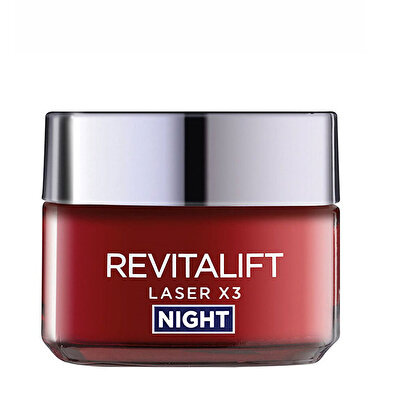 L’Oréal Paris L’Oréal Paris Yaşlanma Karşıtı Gece Kremi Revitalift Lazer X3 50 ml