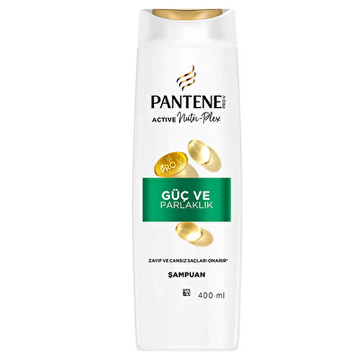 Pantene Pantene Şampuan Güç ve Parlaklık 400 ml