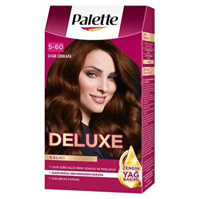 Palette Deluxe Palette Deluxe Saç Boyası Sıcak Çikolata No: 5-60 50 ml