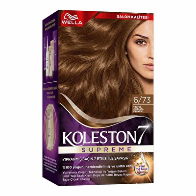Koleston Koleston Wella Supreme Saç Boyası 6/73 Toffee Çikolata Kahvesi