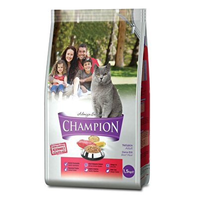 Champion Champion Kuru Kedi Maması Dana Etli 1500 gr