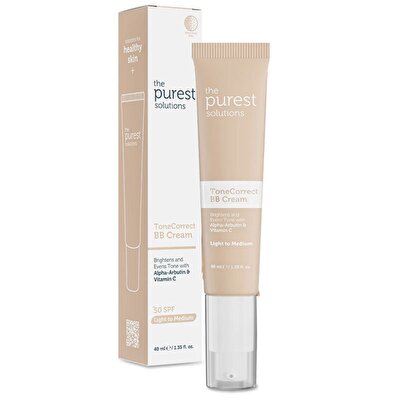 The Purest Solutions The Purest Solutions Tone Correct BB Krem Light to Medium 40 ml