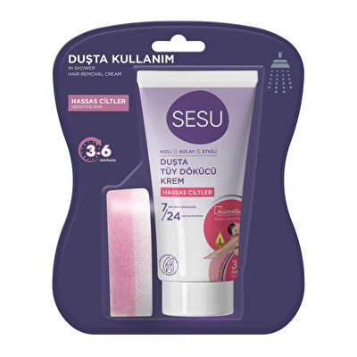 Sesu Sesu Tüy Dökücü Krem Duşta 150 ml