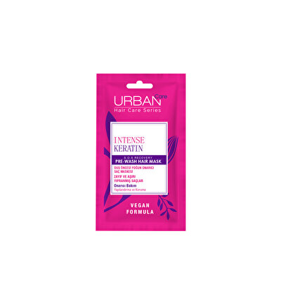 Urban Care Urban Care Intense & Keratin Aşırı Yıpranmış ve Cansız Saçlara Özel Duş Öncesi Saç Bakım Maskesi 25ml