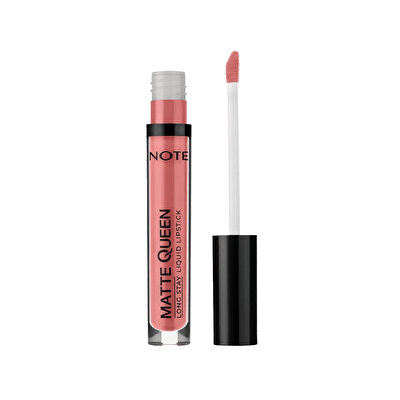 Note Note Matte Queen Lipstick Kalıcı Likit Ruj 06 Noble Rose