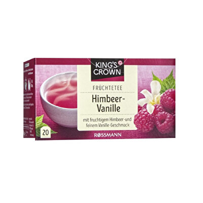 King's Crown King's Crown Meyve Çayı Ahududu&Vanilya 20x3 gr