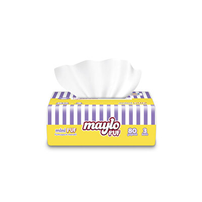 Maylo Maylo Mini Puf Mendil 80'li