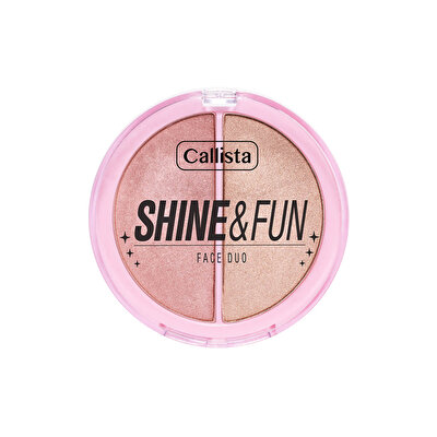 Callista Callista Shine & Fun Face Duo Allık & Aydınlatıcı Paleti 130 Shine Squad