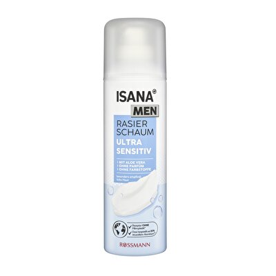 Isana Men Isana Men Tıraş Köpüğü Aloe Vera'lı Hassas Ciltler 300 ml