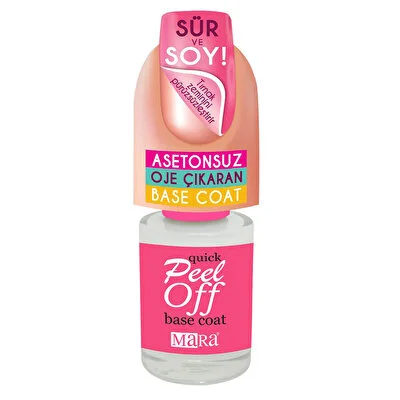 Mara Mara Oje Çıkarıcı Base Coat Soyulabilen 12 ml