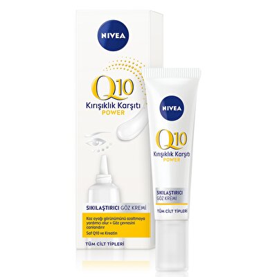 Nivea Nivea Q10 Kırışık Karşıtı Sıkılaştırıcı Göz Bakım Kremi 15 ml