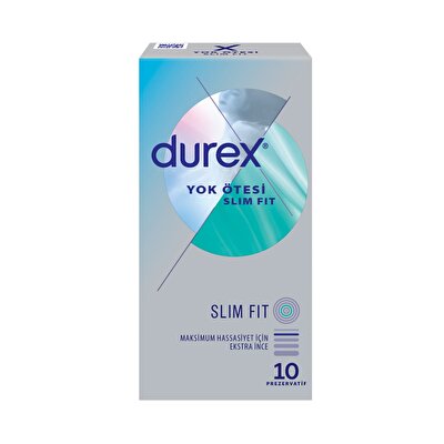 Durex Durex Kondom Yok Ötesi Slim Fit 10'lu