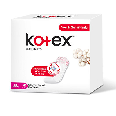 Kotex Kotex Günlük Ped Normal 56'lı