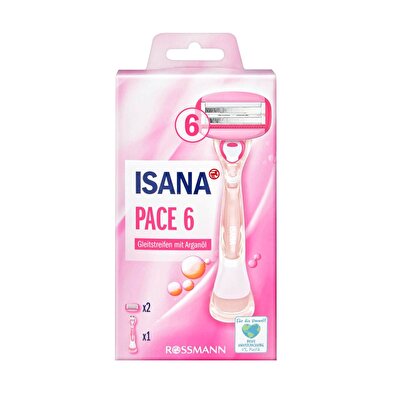 Isana Isana Tıraş Bıçağı Bayanlar İçin, 6 Bıçaklı