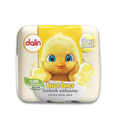 Dalin Dalin Katı Sabun 3x75 gr