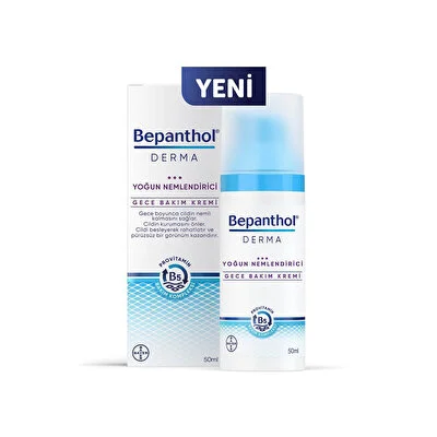 Bepanthol Bepanthol Derma Gece Bakım Kremi Yoğun Nemlendirici 50 ml