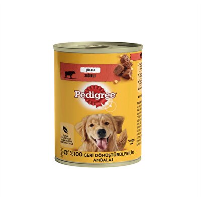 Pedigree Pedigree Köpek Maması Sığır Etli Konserve 400 gr
