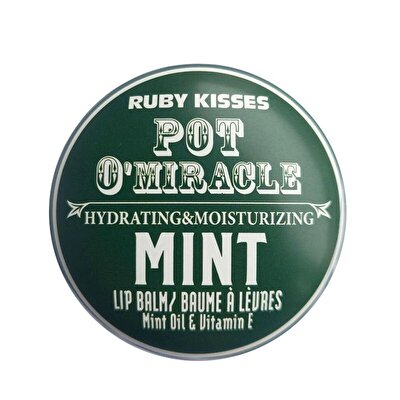 Pot A Miracle Ruby Kisses Pot O’Miracle Lip Revitalizer Mint 10 gr