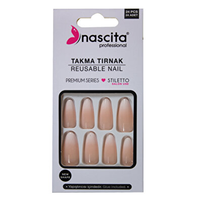 Nascita Nascita Ombre Stiletto Tırnak 205