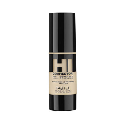 Pastel Pastel Likit Fondöten HI Corrector Yüksek Kapatıcılık 401 30 ml