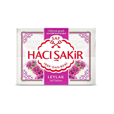 Hacı Şakir Hacı Şakir Katı Sabun Leylak 4 x 150 gr