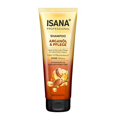Isana Professional Isana Professional Argan Yağı İçerikli Şampuan, Çok Yıpranmış Kuru Saçlar İçin 250 ml