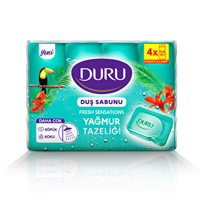 Duru Duru Katı Sabun Fresh Sensations Yağmur Tazeliği 4x150 gr