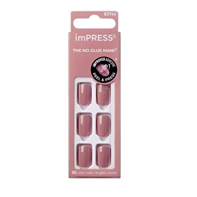 Impress Impress Color Kendinden Yapışkanlı Takma Tırnak Kısa Petal Pink