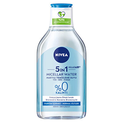 Nivea Nivea Micellar Canlandırıcı Makyaj Temizleme Suyu Normal Ciltler 400 ml