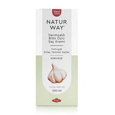 Naturway Naturway Saç Kremi Sarımsaklı Bitki Özlü 300 ml