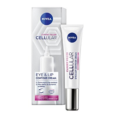 Nivea Nivea Hyaluron Cellular Filler Sıkılaştırıcı ve Yaşlanma Karşıtı Göz Kremi 15 ml