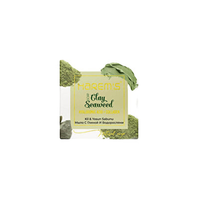 Harem's Ottoman Harem's Ottoman Katı Sabun Kil ve Yosun 120 gr