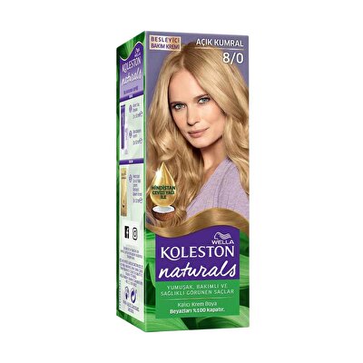 Koleston Koleston Naturals Saç Boyası 8/0 Açık Kumral