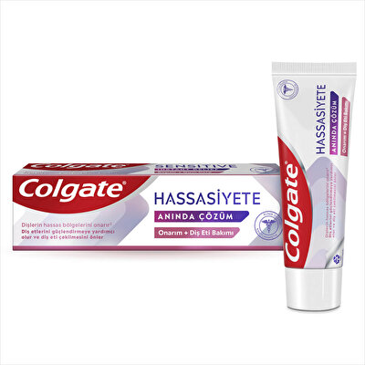 Colgate Colgate Diş Macunu Hassasiyete Anında Çözüm Onarım + Diş Eti Bakımı 75 ml