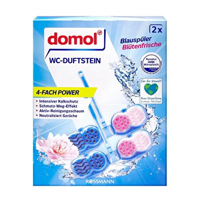 Domol Domol WC Kokusu Klozet Blok Çiçek Ferahlığı 96 gr
