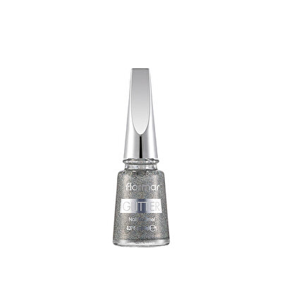 Flormar Flormar Glitter Oje Holographic Silver 38