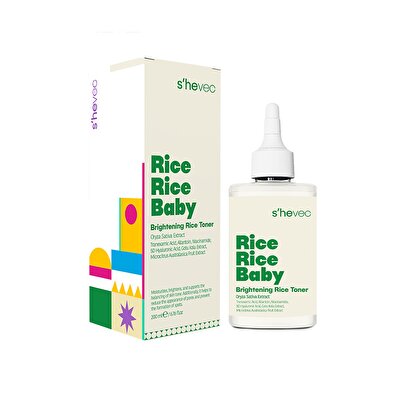 She Vec She Vec Tonik Rice Rice Baby Aydınlatıcı 200 ml