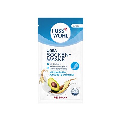 Fusswohl Fusswohl Ayak Maskesi Çorap Üre İçerikli 1 adet