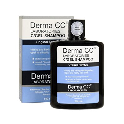 Derma CC Laboratories Derma CC C/GEL Kepek ve Saç Dökülmelerine Karşı Bakım Şampuanı 500 ml