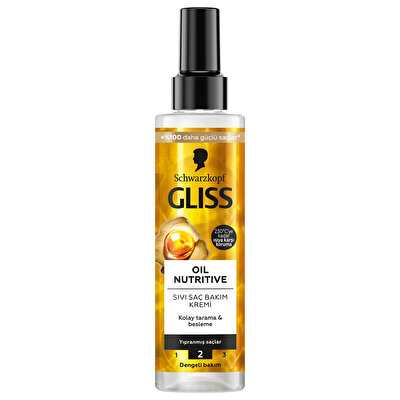 Gliss Gliss Sıvı Saç Kremi Oil Nutritive 200 ml
