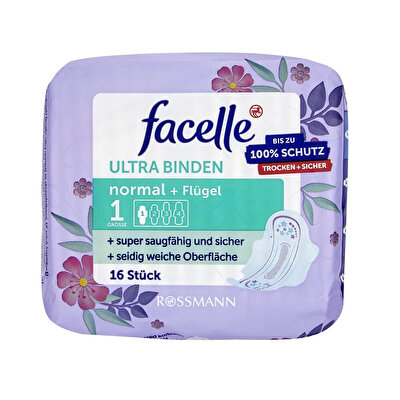 Facelle Facelle Ped Ultra Normal 16'lı