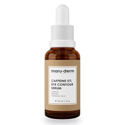 Maruderm Maruderm Göz Çevresi Serumu Caffeine %5 + Peptides + Hyalüronik Asit 30 ml