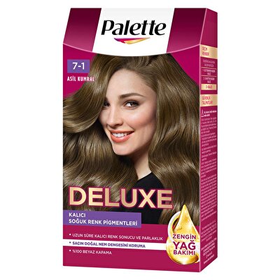 Palette Deluxe Palette Deluxe Saç Boyası Asil Kumral No: 7-1 50 ml