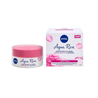 Nivea Nivea Nemlendirici Jel Krem Aqua Rose 50 ml