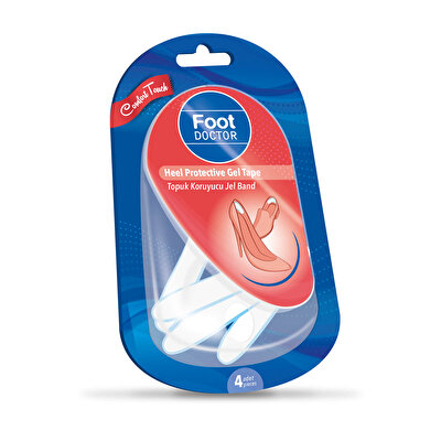 Foot Doctor Foot Doctor Ayak Topuk Koruyucu Jel Band 4'lü