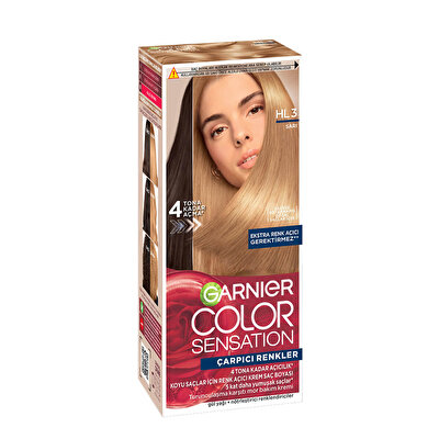 Garnier Garnier Color Sensation Saç Boyası HL3 Sarı