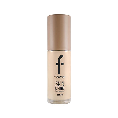 Flormar Flormar Skin Lifting Yaşlanma Karşıtı Bakım Yapan Kremsi Dokulu SPF 30 Fondöten 030 Soft Ivory
