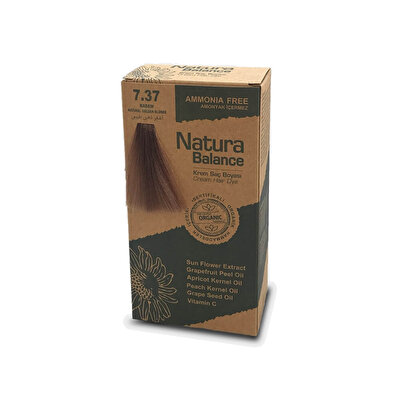 Natura Balance Natura Balance Krem Saç Boyası Badem 7.37 1 adet