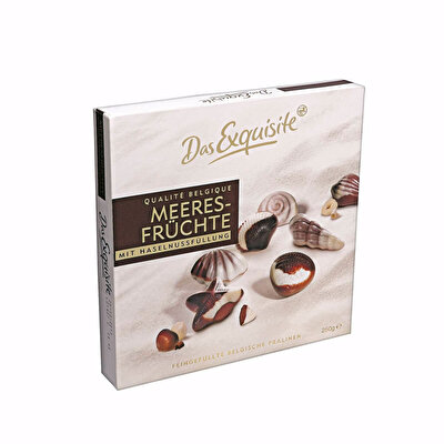 Das Exquisite Das Exquisite Kutu Çikolata Deniz Kabukları 250 gr