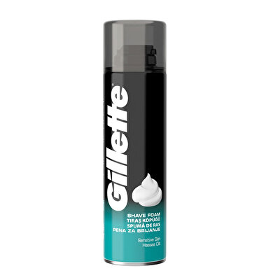 Gillette Gillette Tıraş Köpüğü Hassas 200 ml